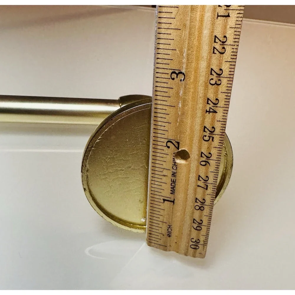 Solid Brass Wall-mounted Holder Lot of 2 Paper Tower Holders 12